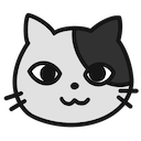 한본냥의 일본어 세카이 로고